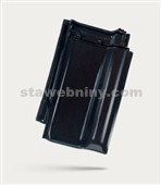 BRAMAC Rubín 13 taška základní 1/1 - černá glazura s probarveným střepem